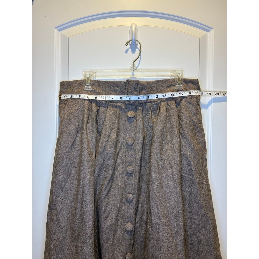 Vintage Women's Wool Blend A-line Skirt Size XL. - Picture 4 of 5